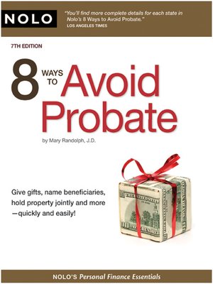 cover image of 8 Ways to Avoid Probate